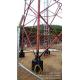 WiFi Mobile Triangle Steel Monopole Tower Galvanized Self Supporting