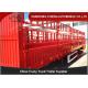 Removable Side Wall Semi Trailer 1800 Mm Fence To Transport Fruit Vegetable