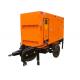 Water Cooled Electric Diesel Generator 138KVA 3 Phase Mobile Type With Trailer