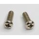 N7781 zinc plating cross recessed pan head machinery screw,iron or SS.OEM size & finish.
