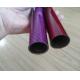 Customized colorful carbon fiber+ brass pipe  diameter from 10 mm to 100 mm