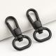 16mm Black Swivel Hook Metal Snap Spring Hook Clasp for Handbag Hardware and OEM/ODM