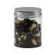 Confectionery Packaging 250ML PET Food Jar with Screw Cap and Aluminium Lid