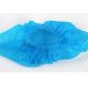 Non Woven Blue Shoe Covers Disposable Anti Skid Soft Eco Friendly