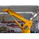 8t 15m Electro Hydraulic Telescoping Boom Crane Lifting Cargoes