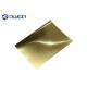 Golden Plastic Smart Card Material , Inkjet Printable PVC Sheet Board