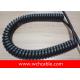 UL Spiral Cable, AWM Style UL21944 22AWG 3C VW-1 80°C 600V, TPE / TPU