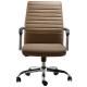 62cm Sponge PU Executive Chair Back Support Leaders Executive Office Chair SGS