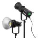 200w Cob LED Studio Lights With Remote Control Indoor Portable Photography Lights