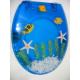 polyresin toilet seat cover,MDF toilet seat,PP toilet seat,sea star,shell transparent