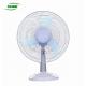 Solar Crown Table Top Fan 12V Fashion Design With 4-Key Button Switch