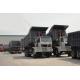 High Rigidity Cargo Body LHD 6X4 10 Wheel Dump Truck With 70 Tons Capacity