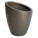 Modern Fiberglass Rectangular Flower Pots With Matte Finish