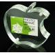 Apple Shape Clear Acrylic Crafts With Reasonable Price