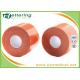 Kinesiology Tape Kinesio Tape 5cm x 5m Waterproof Pure Cotton,Sports Safety Muscle Tape Orange Colour