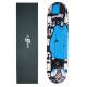 31inch Pro Complete Skateboards Full Canadian Maple Deck Blue Guy Design For Youth