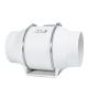 Food Beverage 6 White Inline Duct Fan for High Power Tents/Heating and Cooling Booster