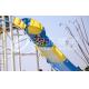 Fiberglass Aqua Park Equipment , Giant Boomerang Water Slide For Resort