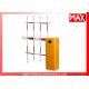 2mm Cold Rolled Plate Parking Barrier Gate With Clutch Device Three Fence Arm