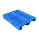 1200*1000*150mm Industrial Plastic Pallet Heavy Duty 3 Runners Open Deck Rackable Tray