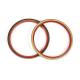 Double Lips Rotary Shaft Oil Seals , Industrial Oil Seals Rubber Material