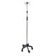 Good quality stainless steel hospital medical infusion drip stand IV pole stand
