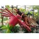 Zoo Park Outdoor Insect Sculpture , Handmade Animal Artificial Insect Statues