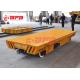 10tons Flexible Heavy Duty Quad Steer Carts , Free Maintenance Material Handling Trolley