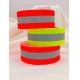 Fireproof Flame Retardant Reflective Tape material Reflective Warning Tape For Fireman Uniforms