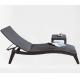 Luxury outdoor furniture garden pool double chaise lounge chair outdoor waterproof sun loungers rattan---6019