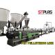 Waste Plastic Recycling Pellet Machine With Twin Screw Extruder Energy Saving