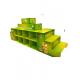 Commercial Pallet Display Stands Green Color For Advertisement / Promotion