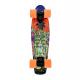 Swell Skateboards Tiki Volcano Black / Black / Orange Cruiser Complete Skateboard - 6 x 22