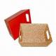 File Trays, Made of Cardboard and Art Paper or Silver/Golden Paper Outside Materials