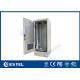 Fan Cooling Outdoor Telecom Cabinet Galvanized Steel With Standard 19 Racking Rail