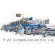 High Speed Corrugated Cardboard Production Line With 1 Year Warranty
