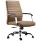 Middle Back Ergonimic Pu Office Chair Swivel Office Chair