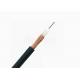 PVC Jacket RG58 coaxial cable , Copper Clad Steel 60% Coverage Dual Coaxial Cable