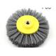 Nylon Abrasive Wire Industrial Roller Brush Wheel For Wood Furniture