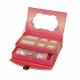 OEM 2 Layers Cosmetic Gift Boxes Multifunctional With Metal Chain And Lock