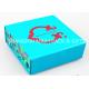 Waterproof Rigid Foldable Gift Boxes Rectangle Jewelry Packing Anniversary Biodegradable