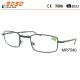 latest classic fashion reading glasses with stainless steel, suitable for men and women