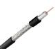 95% CCA Braid CCTV RG59 Coaxial Cable 20 AWG BC Conductor Foamed PE BLACK
