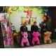 Hansel hot selling funfair battery operated ride on animals in shopping mall