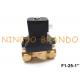 2/2 Way Servo-Assisted Brass Solenoid Valve 3/8'' to 2'' 16 bar
