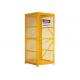 Security Fall Prevent Gas Bottle Storage Box , Lockable Gas Bottle Safety Cages