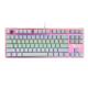 Gold / Pink Mechanical Gaming Keyboard 87 Keys Mechanical Keyboard For Typing
