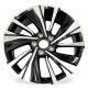 18 Black Machined Wheel For Honda Accord 2016-2017 OEM Rim 64081