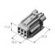 PA66 PBT Waterproof Auto Electrical Connectors MG612612-40