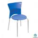 Durable Colored Plastic Furniture Plastic Leisure Chair For Dining Room